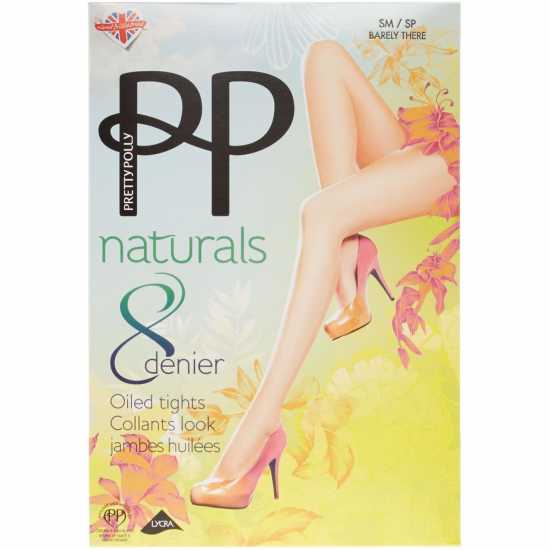 Pretty Polly 8 Denier Oiled Tights Гол 