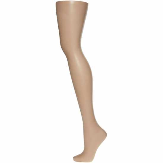 Pretty Polly 8 Denier Oiled Tights Жълто 