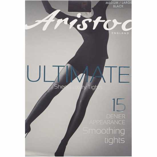 Aristoc Ultimate 15 Denier Smoothing Tights Черно 