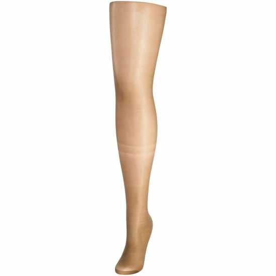 Pretty Polly Nylons 10D Gloss Tights Почти черно 