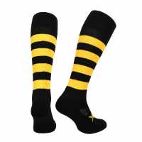 Atak Sports Hoop Socks Senior Черно/Янтар Мъжки чорапи