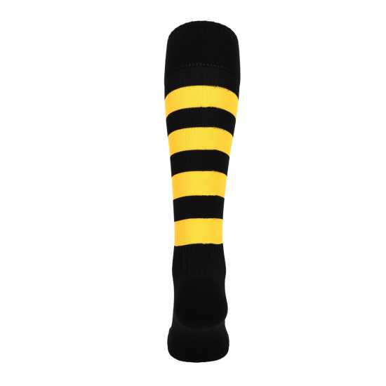 Atak Sports Hoop Socks Senior Черно/Янтар Мъжки чорапи