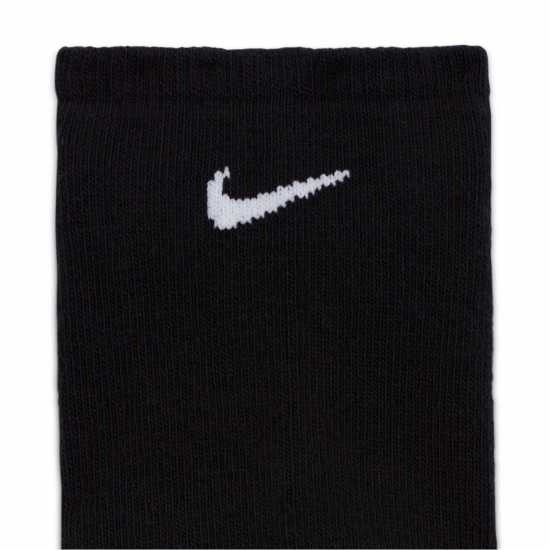 Nike 3 Pack No Show Socks Mens Черно Атлетика