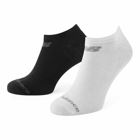 New Balance Pack No-Show Socks Бяло/Черно Мъжки чорапи