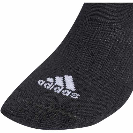 Adidas 3-Stripes Cushioned Sportswear Mid-Cut Socks 3 Pairs Черно/Бяло Детски чорапи