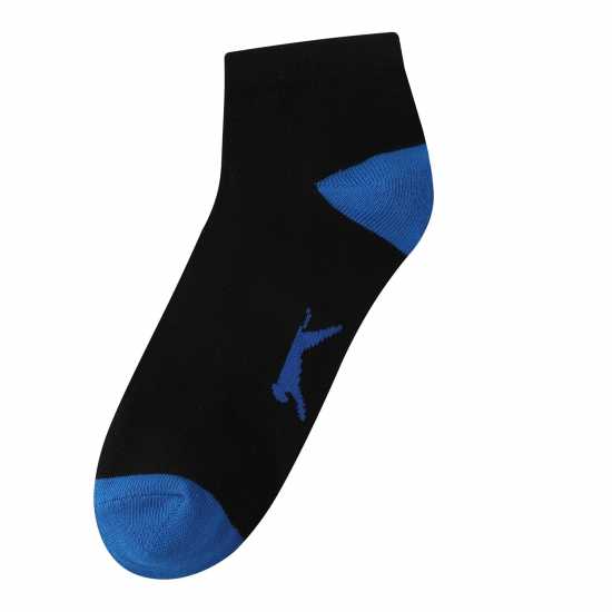 Slazenger 5Бр. Мъжки Чорапи За Маратонки 5 Pack Trainer Socks Mens Ярки асортимент Мъжки чорапи