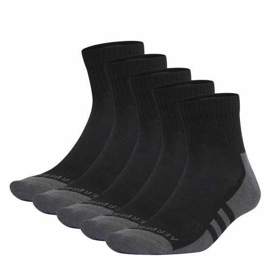 Adidas Aeroready Ankle 6 Pack Socks Mens Черно/Сиво Мъжки чорапи