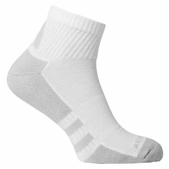 Adidas Aeroready Ankle 6 Pack Socks Mens Сиво/Бяло/Черно Мъжки чорапи