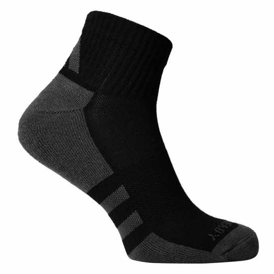 Adidas Aeroready Ankle 6 Pack Socks Mens Сиво/Бяло/Черно Мъжки чорапи