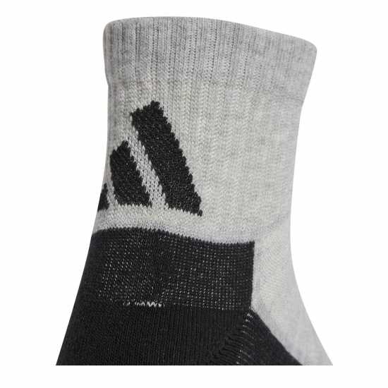 Adidas Aeroready Ankle 6 Pack Socks Mens Сиво/Бяло/Черно Мъжки чорапи