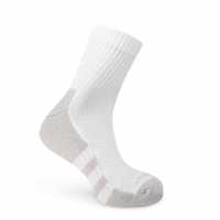 Adidas Aeroready Ankle 6 Pack Socks Junior Gry/White/Black Детски чорапи