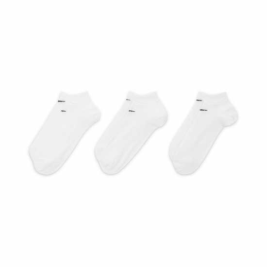 Nike Lightweight No-Show Sock (3 Pair) White Атлетика