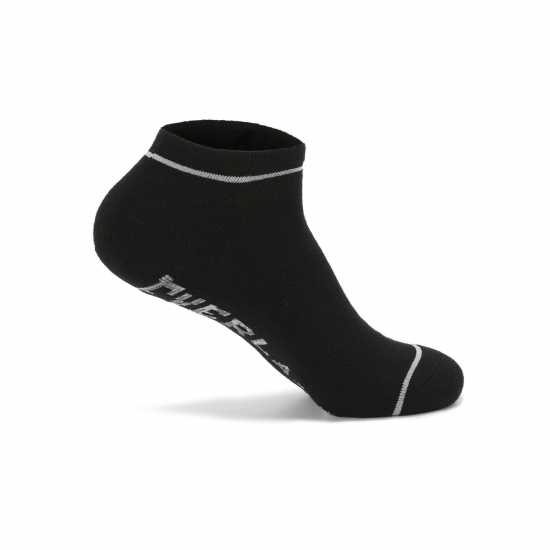 Everlast 6 Pack Trainers Socks Mens Черно Висящо Мъжки чорапи