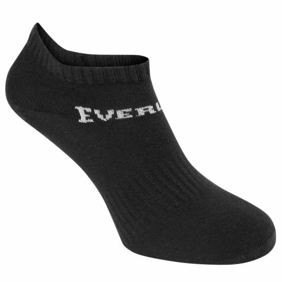 Everlast 3 Чифта Спортни Чорапи 3 Pack Trainer Socks Mens Черно Мъжки чорапи