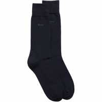 Hugo Boss Boss 2 Pack Plain Socks Нави 401 Fathers Day