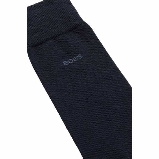 Hugo Boss Boss 2 Pack Plain Socks Нави 401 Fathers Day