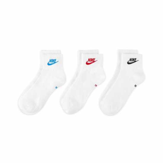 Nike Everyday Essential Ankle Socks (3 Pairs) MULTI-COLOR Мъжки чорапи