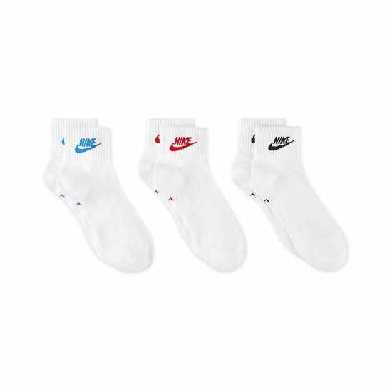 Nike Everyday Essential Ankle Socks (3 Pairs) MULTI-COLOR Мъжки чорапи