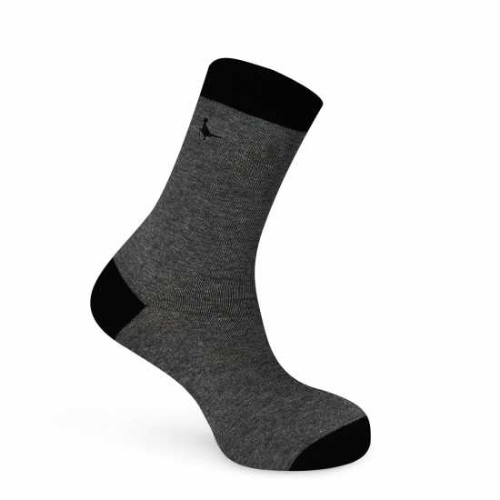 Jack Wills Bickleigh Socks 5Pk Сиво Мъжки чорапи