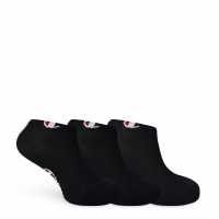 Champion 3Pk Qtr Socks 99 Черно Мъжки чорапи