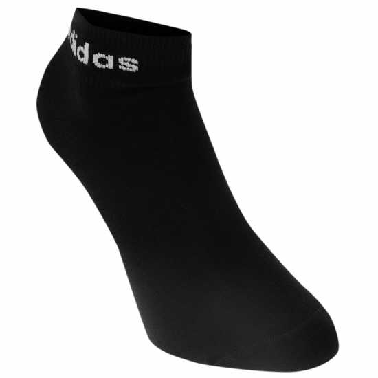 Adidas 3 Чифта Чорапи Essentials Ankle 3 Pack Socks Черно/Бяло Мъжки чорапи