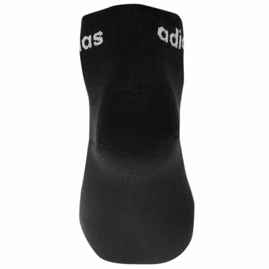 Adidas 3 Чифта Чорапи Essentials Ankle 3 Pack Socks Черно/Бяло Мъжки чорапи