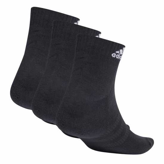 Adidas Cushioned Sportswear Ankle Socks 3 Pairs Черно Дамски чорапи