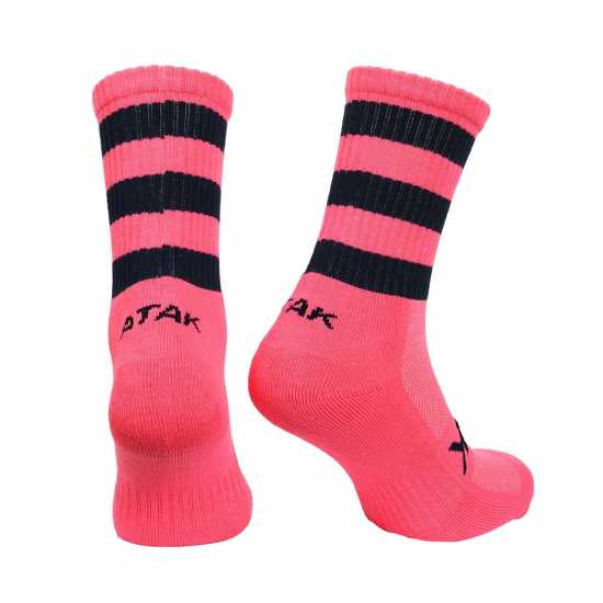 Atak Sports Gaa Mid Socks Boys Pink/Navy Детски чорапи