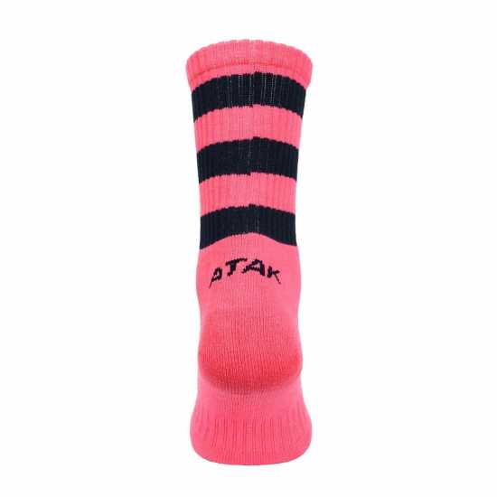 Atak Sports Gaa Mid Socks Boys Pink/Navy Детски чорапи