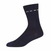 Dkny Paige Sock 3Pack Womens Midnight Navy Womens