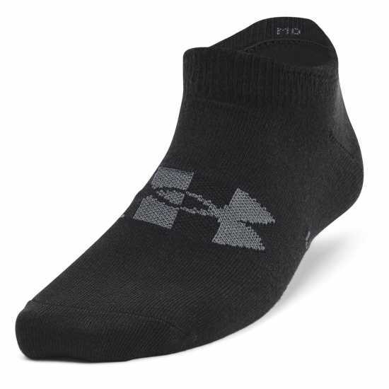 Under Armour Essential 6-Pack No-Show Socks Juniors Черно/Сиво/Бяло Детски чорапи