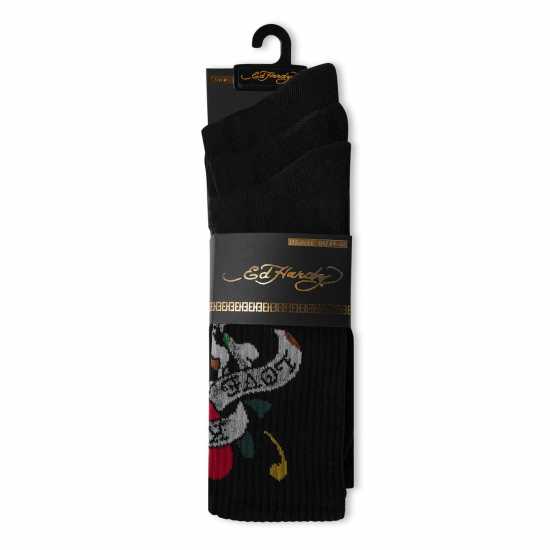 Ed Hardy Vran Crew Sk 3Pk Sn51  