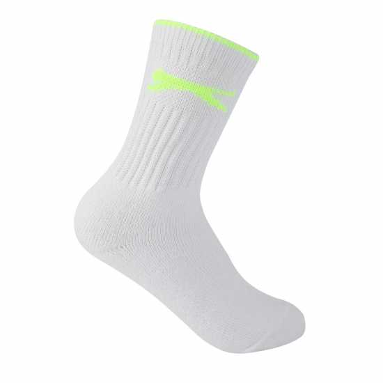 Slazenger Crew Socks 5 Pack Childs Ярки асортимент Детски чорапи