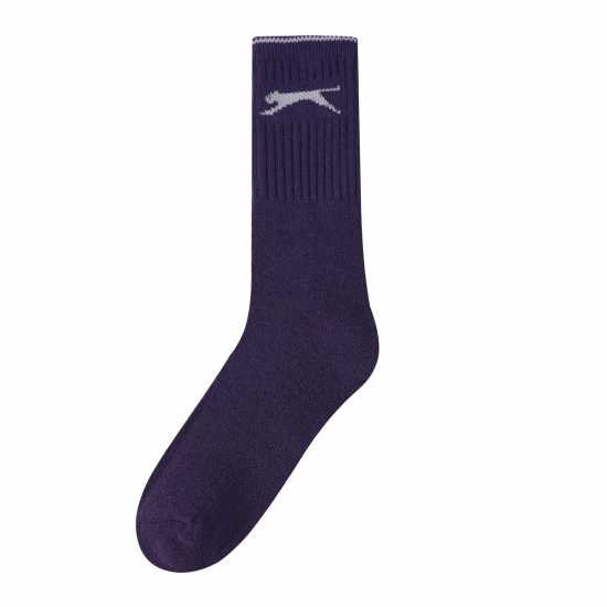 Slazenger Дамски Чорапи 5 Pack Crew Socks Ladies Ярки асортимент Дамски чорапи