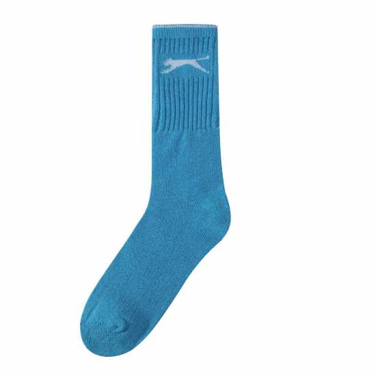 Slazenger Дамски Чорапи 5 Pack Crew Socks Ladies Ярки асортимент Дамски чорапи