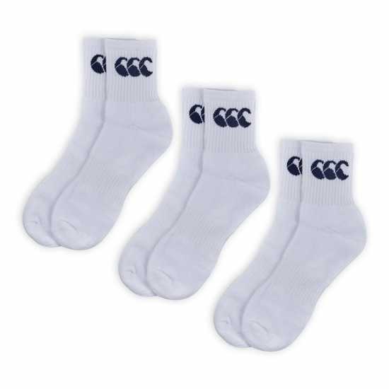 Canterbury Crew Sock 3 Pck 10  Мъжки чорапи