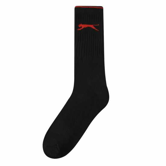 Slazenger Мъжки Чорапи 5 Pack Crew Socks Mens Ярки асортимент Мъжки чорапи