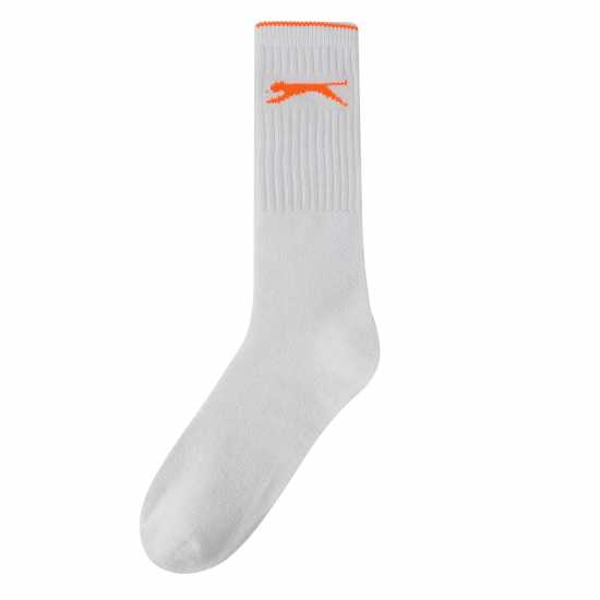 Slazenger Мъжки Чорапи 5 Pack Crew Socks Mens Ярки асортимент Мъжки чорапи