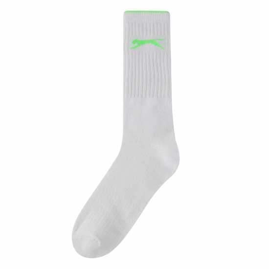 Slazenger Мъжки Чорапи 5 Pack Crew Socks Mens Ярки асортимент Мъжки чорапи