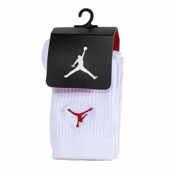 Air Jordan Jordan 3 Pack Crew Socks Infant's White Детски чорапи