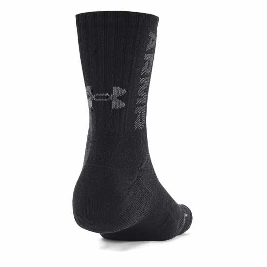 Under Armour 3-Maker 3Pk Mid-Crew Черно Мъжки чорапи