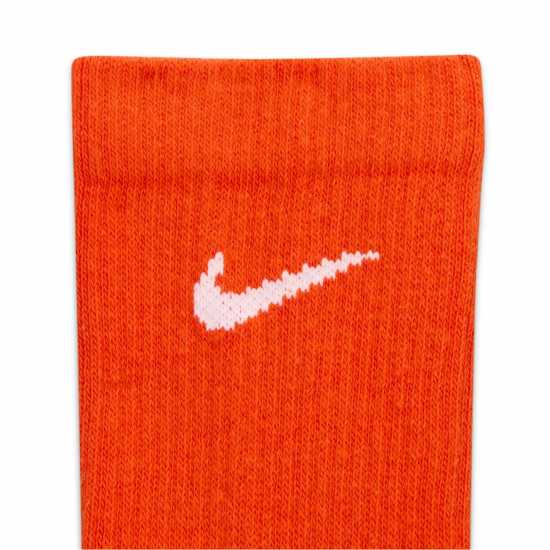 Nike Мъжки Чорапи 3 Pack Crew Socks Mens Многоцветно Мъжки чорапи