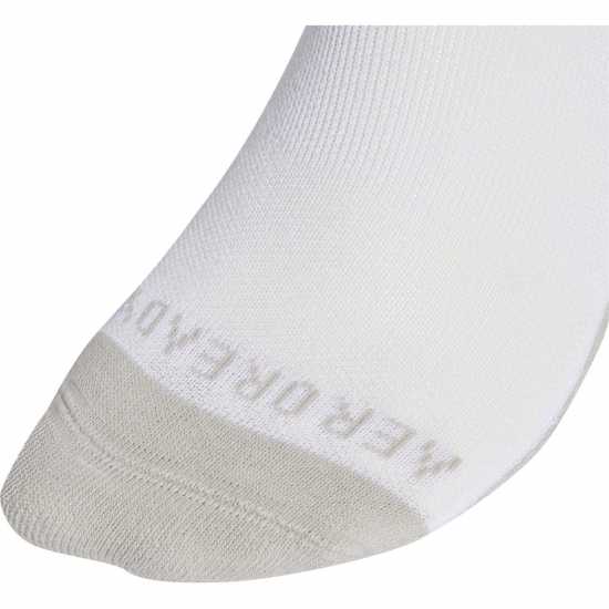 Adidas Aeroready Crew 6 Pack Socks Mens Бяло/Сиво Мъжки чорапи