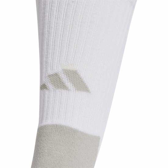 Adidas Aeroready Crew 6 Pack Socks Mens Бяло/Сиво Мъжки чорапи