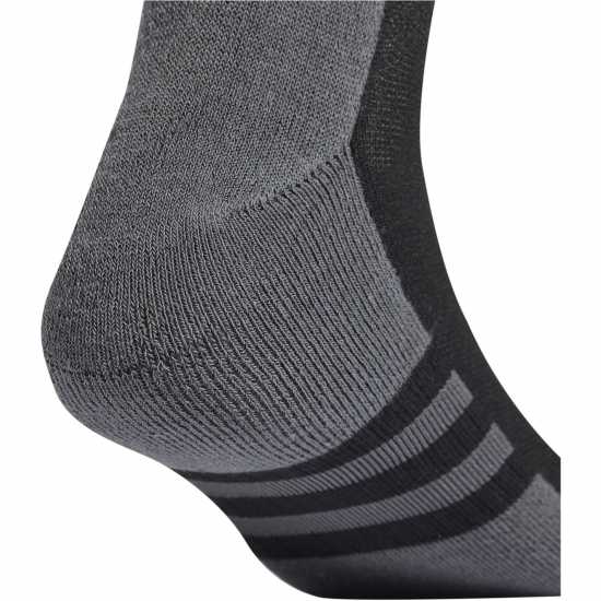 Adidas Aeroready Crew 6 Pack Socks Mens Черно/Сиво Мъжки чорапи