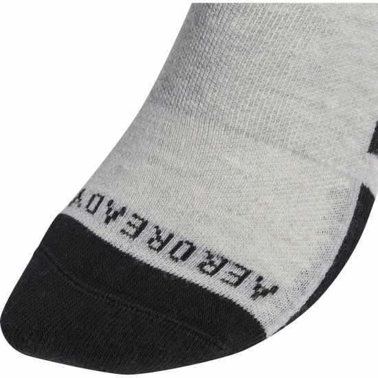 Adidas Aeroready Crew 6 Pack Socks Mens Сиво/Бяло/Черно Мъжки чорапи