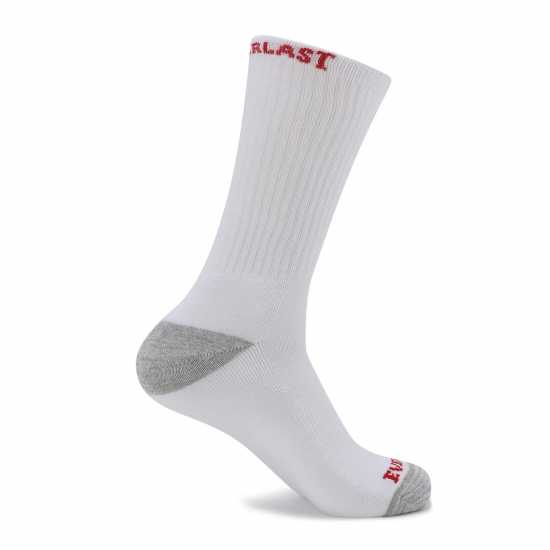 Everlast 6Pk Crew Sock Mens Бял Висящ Мъжки чорапи