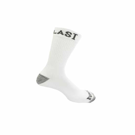 Everlast 6Pk Crew Sock Mens Бяло Мъжки чорапи