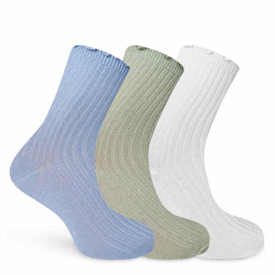 Набрани Чорапи Jack Wills Frill Socks 3 Pack  Дамски чорапи