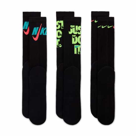 Nike Everyday Plus Cushioned Crew Socks (3 Pairs) Многоцветно Мъжки чорапи